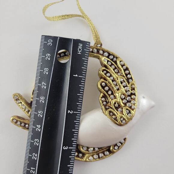 Vintage Christmas Dove Mid-century Bird Ornament - Picture 4 of 4